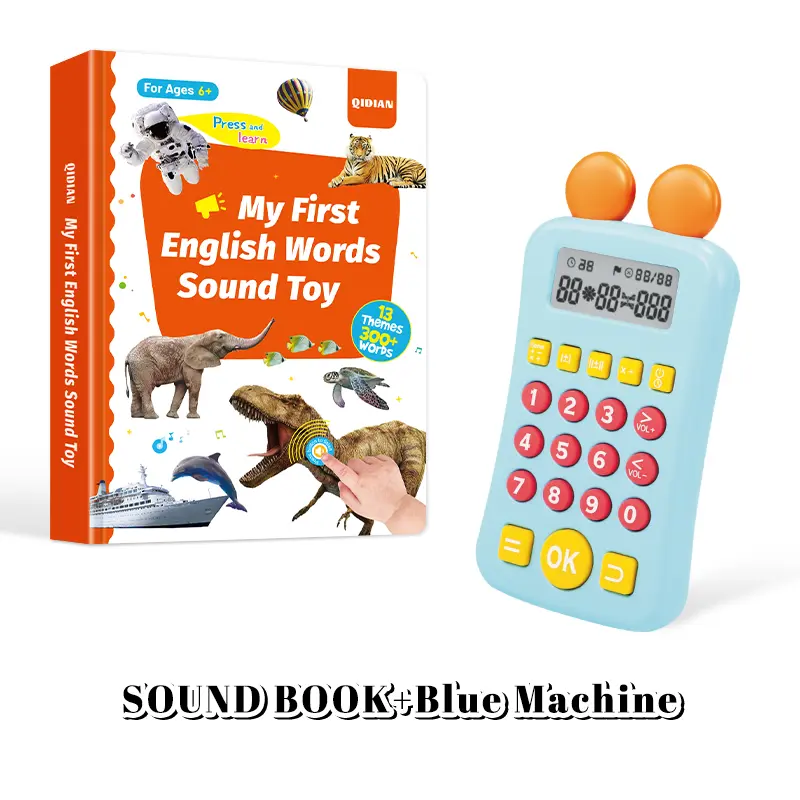 1–6Y |2025 Upgraded Sound Book+Blue Machine