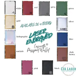 Luxury Travel Passport Holder with Card & Cash Slots