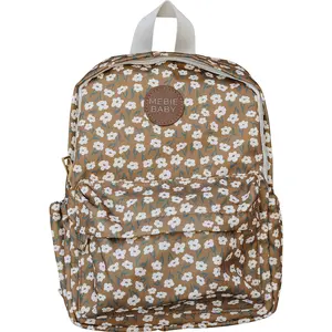 Mustard Floral Mini Backpack