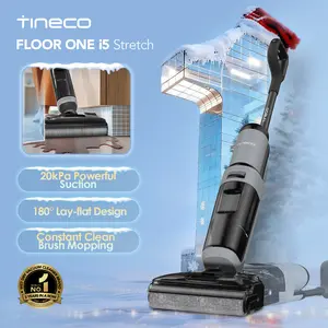 TINECO FLOOR ONE i5 Stretch Wet Dry Vacuum Cleaner 20kPa Powerful Suction 180° Lay-flat Anti-Tangle Dual-sided Edge Cleaning 30 Minutes Runtime Large Capacity Water Tanks