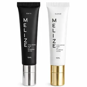 MELIZÉ Lip Plumper Gloss EXTREME – Hydrating Hyaluronic Acid + Collagen Lip Plumping Gloss for Fuller Looking Lips – High Shine Moisturizing Lip Gloss Treatment – Smooth, Soft, Glossy Lips – Clear Luxury Lip Gloss – 15mL