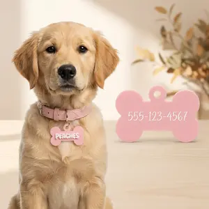 Custom Dog Tag – Personalized Pet ID Tag with Name & Phone Number