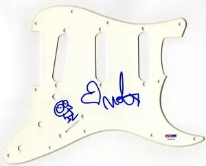 Moby Authentic Autographed Stratocaster Pickguard