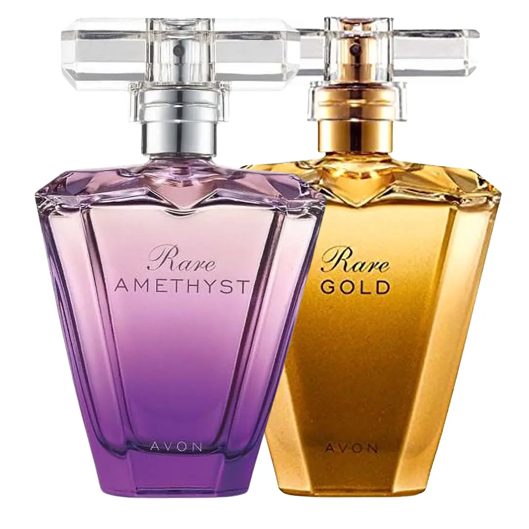 AVON Rare Amethyst & Rare Gold Eau de Parfum Spray 2-Pack Duo, 50ml Each