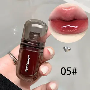 HERORANGE Hydrating Lip Glaze for Women, Hydrate Glossy Mirror Finish, Long-lasting, Non-transfer Formula, Affordable Lipstick, Moisturizing Lipgloss, Makeup
