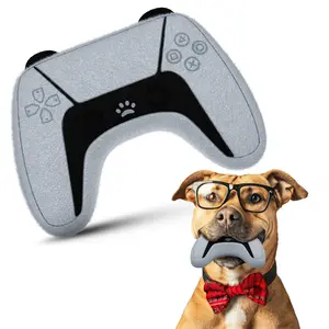 Parody Video Game Controller Dog Toy with Squeaker - Funny Puppy and Dog Toys for Small, Medium and Large Dogs