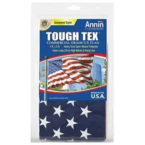 Annin Flagmakers 182005 3 x 5 ft. Tough Tex US Flag