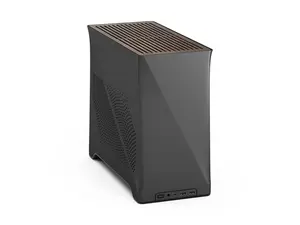 Fractal Design Era 2 Charcoal Gray Anodized Aluminum/Steel Mini-ITX Compact Small Form Factor PC Case