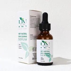 Hey Natural Skin Clearing Serum – Acne Control, Dark Spot Corrector, Oil Balance, Clear & Glowing Skin Face