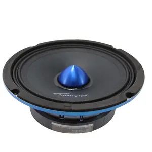 Audiopipe 6" Mid Bass Car Audio Bullet Loud Speaker 100W 4 Ohm Blue