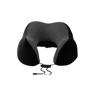 U-Shaped Memory Foam Neck Pillow For Traveling Memory Flight Headrest Travel Pillow Travel Car Train Plane Essential Tool