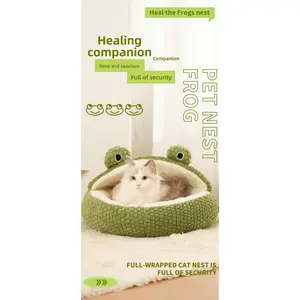 Little Frog Series Cat House Dog House Autumn Winter Cat House Autumn Winter Pet House