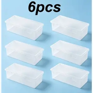 Transparent storage box, large-capacity storage box, office stationery storage box, pencil packaging storage box — an ideal gift for Christmas and Halloween