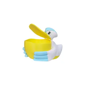 Pelican Ornament Lovely Pelipper Model for Storage Funny Animal Figurines Home Decor