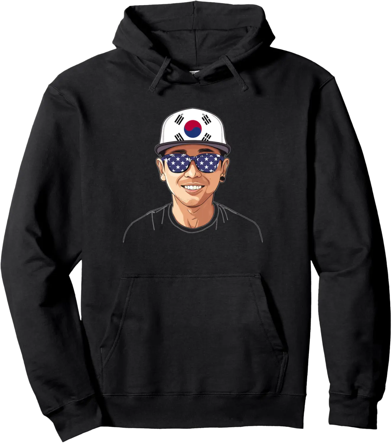 South Korea Flag Souvenirs Man Uniform American Korean Pullover Hoodie - Osvaldolban Shop 78B0DDTLNMKN