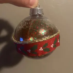 Mistletoe Sparkly Ornament