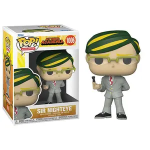 Funko Pop! Sir Nighteye My Hero Academia 1006 Vinyl Figure in PopShield Protector