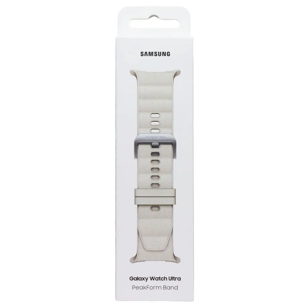 Samsung Galaxy Watch Ultra PeakForm Band - ONE SIZE - White Sand (ET-SBL70MWE)