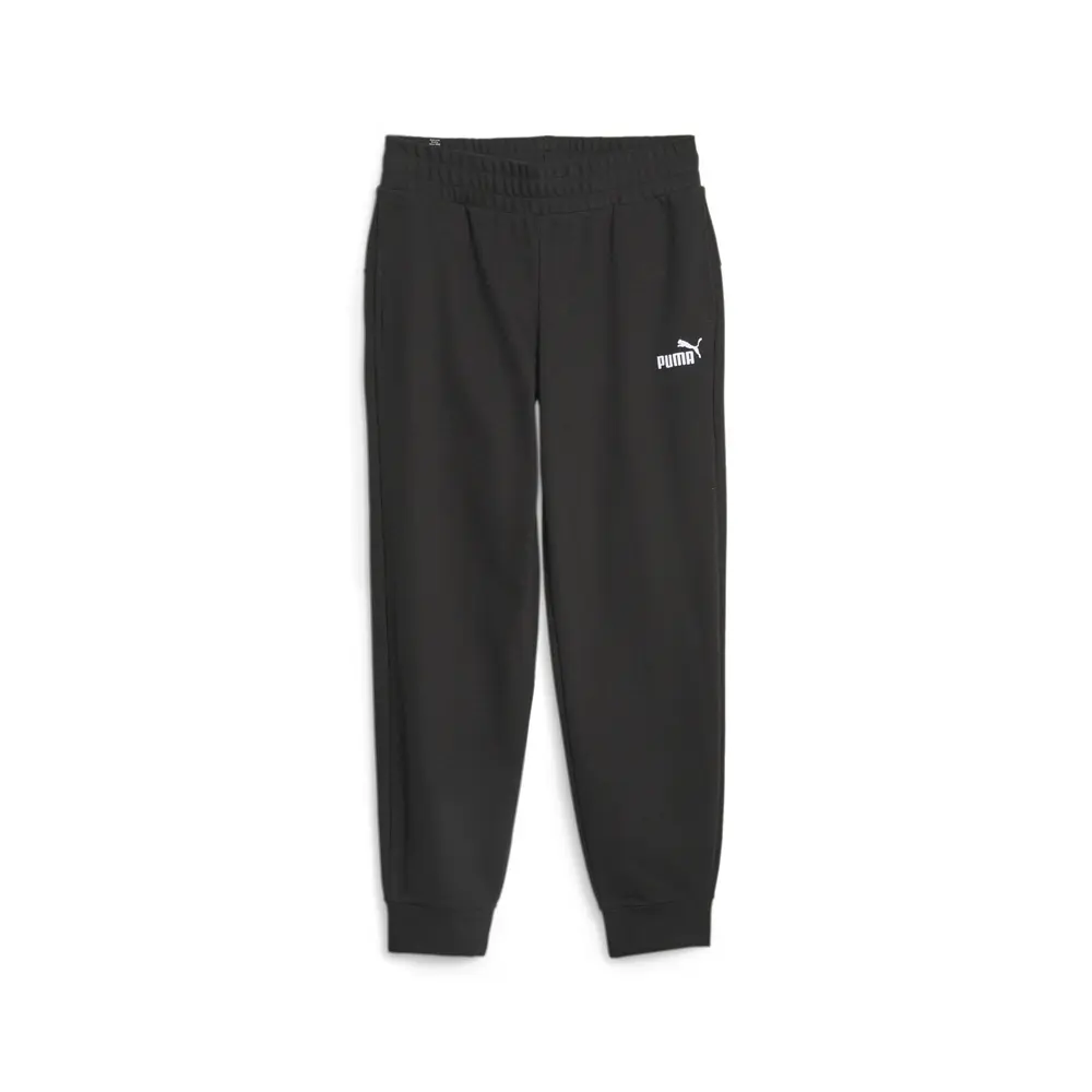 PUMA Womens Essentials Elevated High Waist Sweatpants Casual - Black