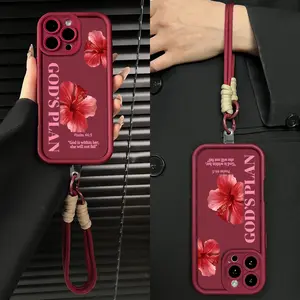 GOD'S PLAN Phone case for iPhone Samsung 17Pro Max Air 16 15Plus 14 13 12 11 XR XS Galaxy S25 S24 S23 S22 S21 A54 A53 A52, Full-Coverage Lens Protection, Shockproof Drop, Protection Durable, Bible Quote Phone Case for Everyone, Religions, Beliefs - JY11