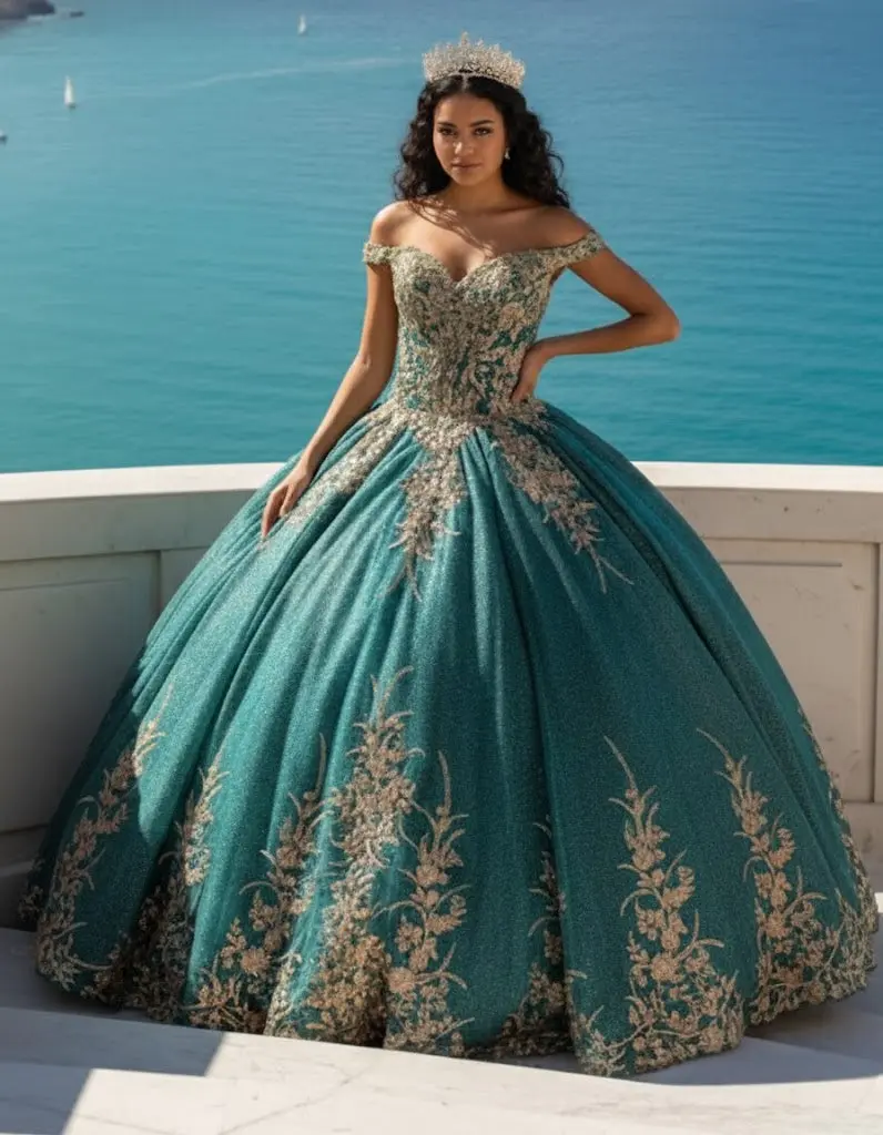princess polly baby blue dress Quinceañera Dresses main image 0