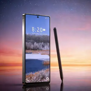 24 Ultra Android Smartphone, 6.8 Inch Large Screen, 4+64GB Storage, 8+16mp Camera,  Dual Sim Card, Octa-Core Processor, 4g Network