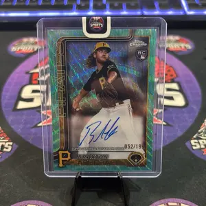 Topps Series 2023 Autograph Issue RC Braxton Pirates Baseball Card 052/199
