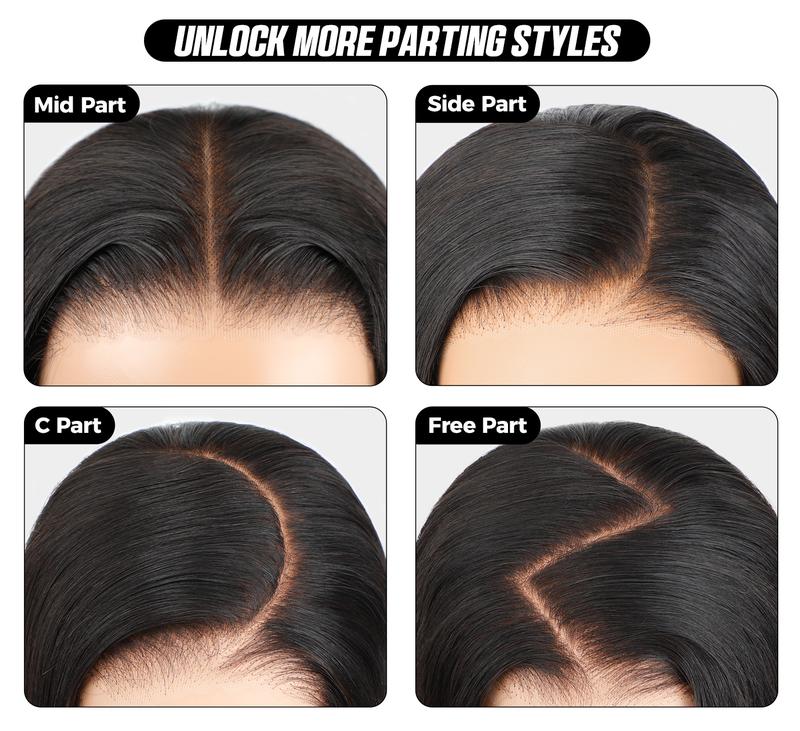 OQ HAIR Side Part Pre Style M Cap 9x6 HD Lace Body Wave Curls Wig 200% Density Pre-Everything Lace Frontal Wig Put On and Go Glueless Wig