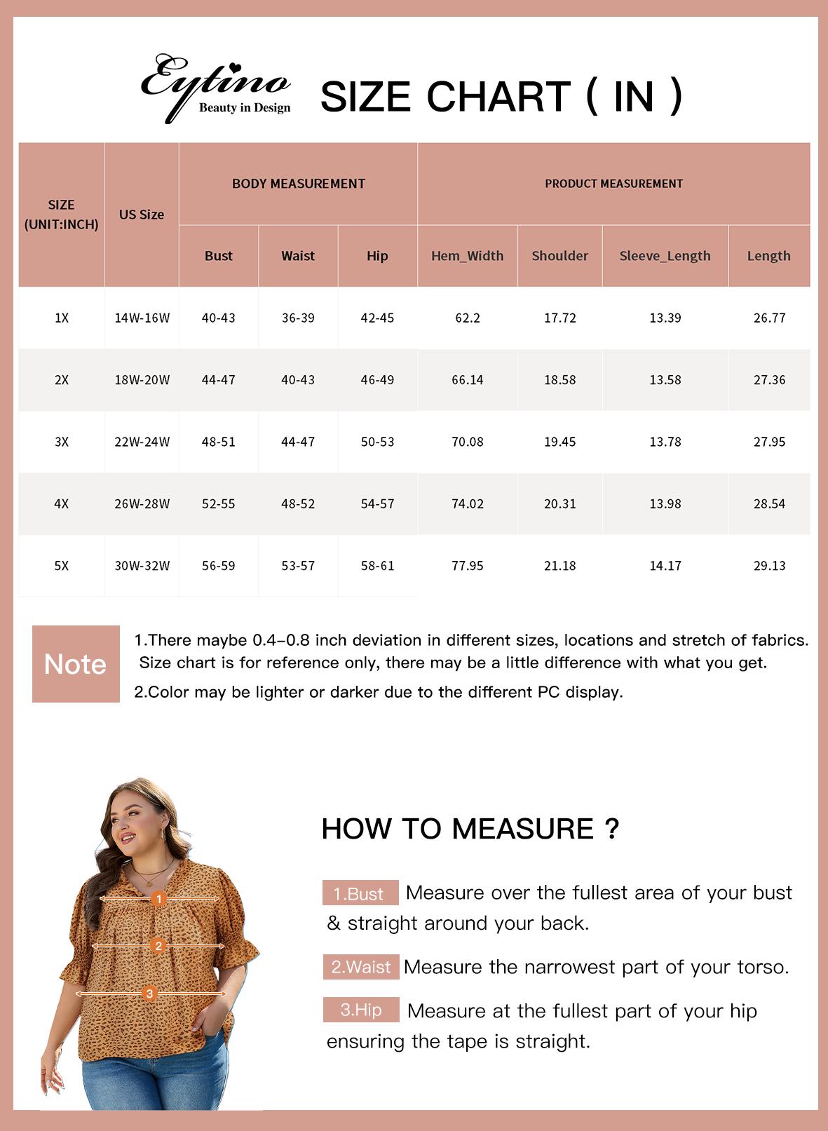 Eytino Womens Plus Size Floral Print Blouses V Neck Ruffle Flowy Short Sleeve Shirts Babydoll Casual Tunic Tops(1X-5X)