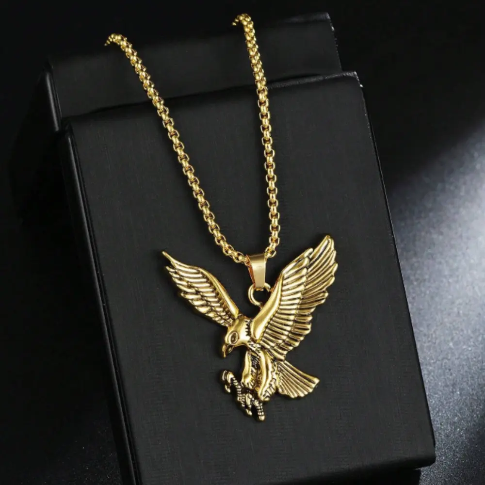 Trending Eagle Pendant Necklaces for Men Pendant Jewelry for Everyday Wear