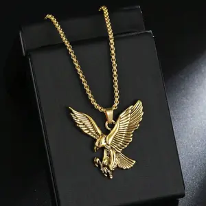 Trending Eagle Pendant Necklaces for Men Pendant Jewelry for Everyday Wear