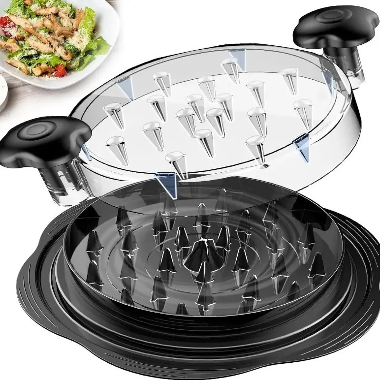 Cochildor Manual Meat Chopper, Press-Type Meat Mincer, Hand Press Food Chopper for Meat, Vegetables, Garlic & Onion, Easy Kitchen Food Prep Tool