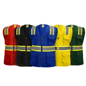 High-Visibility Safety Vest – Durable, Breathable & Customizable