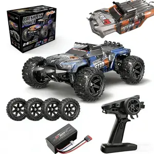1/14 Brushless RC Cars for Adults Fast 70KM/H, RC Trucks 4X4 Offroad Waterproof, Electric Powered High Speed RC Car, Fast Extreme RC Truggy with 3S Battery for Snow Sand Rechargeable Toy