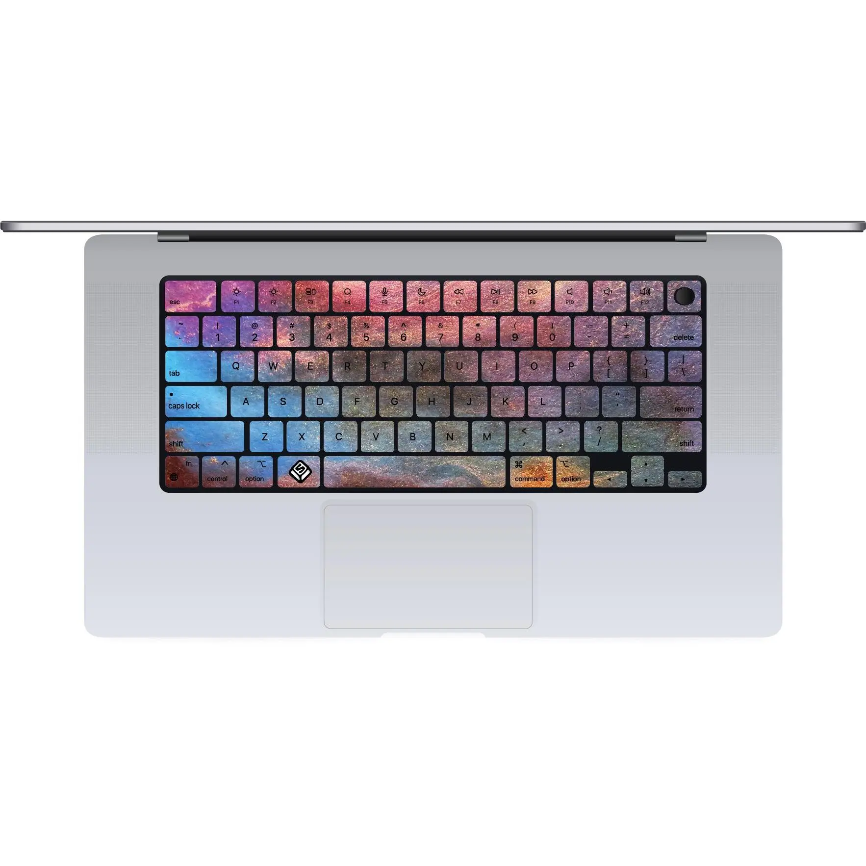 Color Granite MacBook Keyboard Sticker