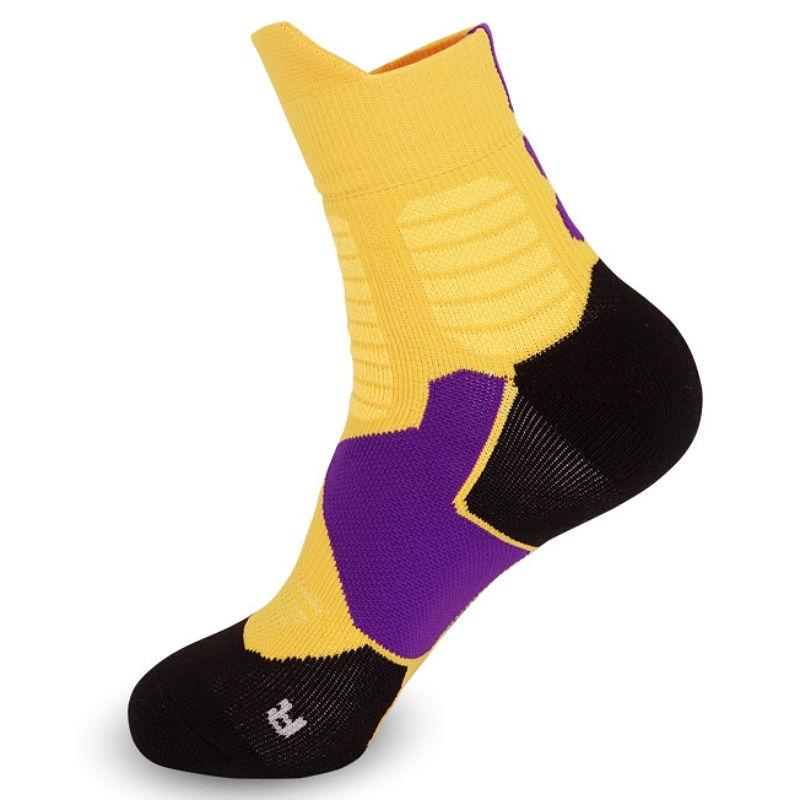 Men's professional sports socks arch support cotton moisture absorption non-slip deodorant basketball players all-season universal sportswear buffer surprise gift