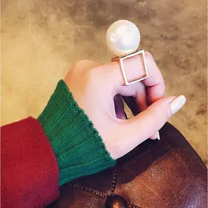 Women's Chunky Ring Huge Ball Round Ring Ball Chunky Ring Huge Big Round Gold Silver Bridal Shower Minimalist Anniversary Birthday Auspicious Daily Engagement Wedding Female