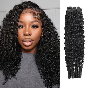 [Limited Time Sale] Wiggins Hair Burmese Curly One Bundle Human Hair Extensions With Spiral Ends Curls Virgin Human Hair Extensions