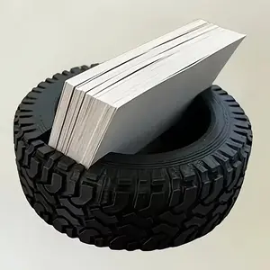 Tire Shaped Business Card Holder, Unique Design for Organizing Cards & Notes, Ideal for Home or Office Use, Desk Accessories