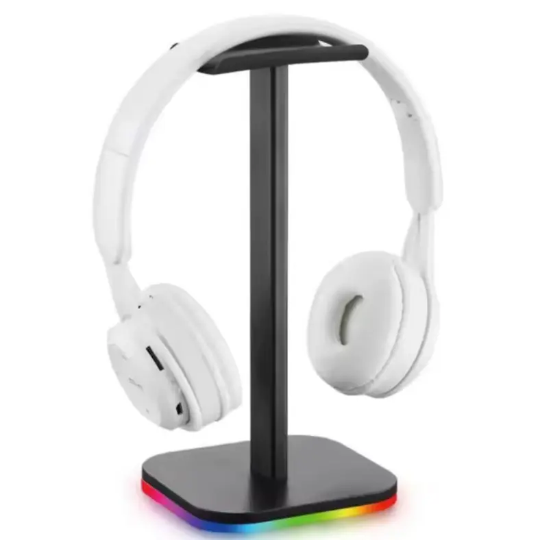 Black Ear gaming headphones stand desktop  (holder rack)