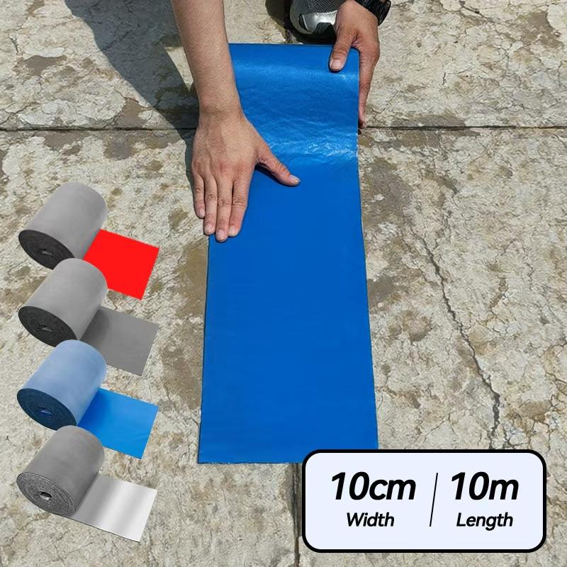 Roof Leak Repair, 3.94in (W) * 11yd (L), High Low Temperature Resistant (-76°F To 230°F), UV & Corrosion Resistant, Quick Leak Repair For Rusty Roofs Wood Structures & Corrugated Tiles