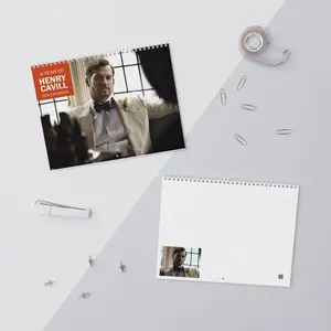 Henry Cavill 2026 Wall Calendar Planner, Superhero Movie Calendar, Holiday Calendar Gift For Fan, Gift For Her, Gift For Him, Celebrity Crush Merch