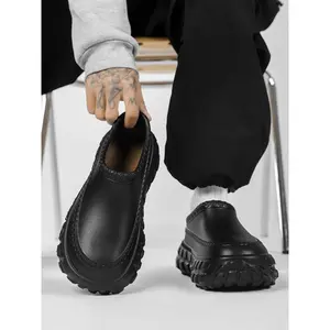Unisex Anti-Slip Oil-Resistant Chef Shoes Slippers Work Clogs, Waterproof Easy Clean, Durable Thick Sole, Lightweight Comfortable Daily Wear(Sheets)