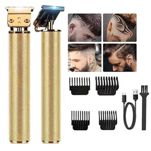 Cordless Hair Clippers with T Blade USB Rechargeable Trimmer for Men & Women US