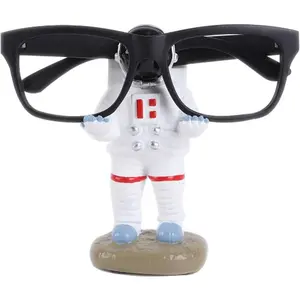 Fun Eyeglass Holder Display Stands - Home Office Decorative Glasses Accessories (Astronaut)