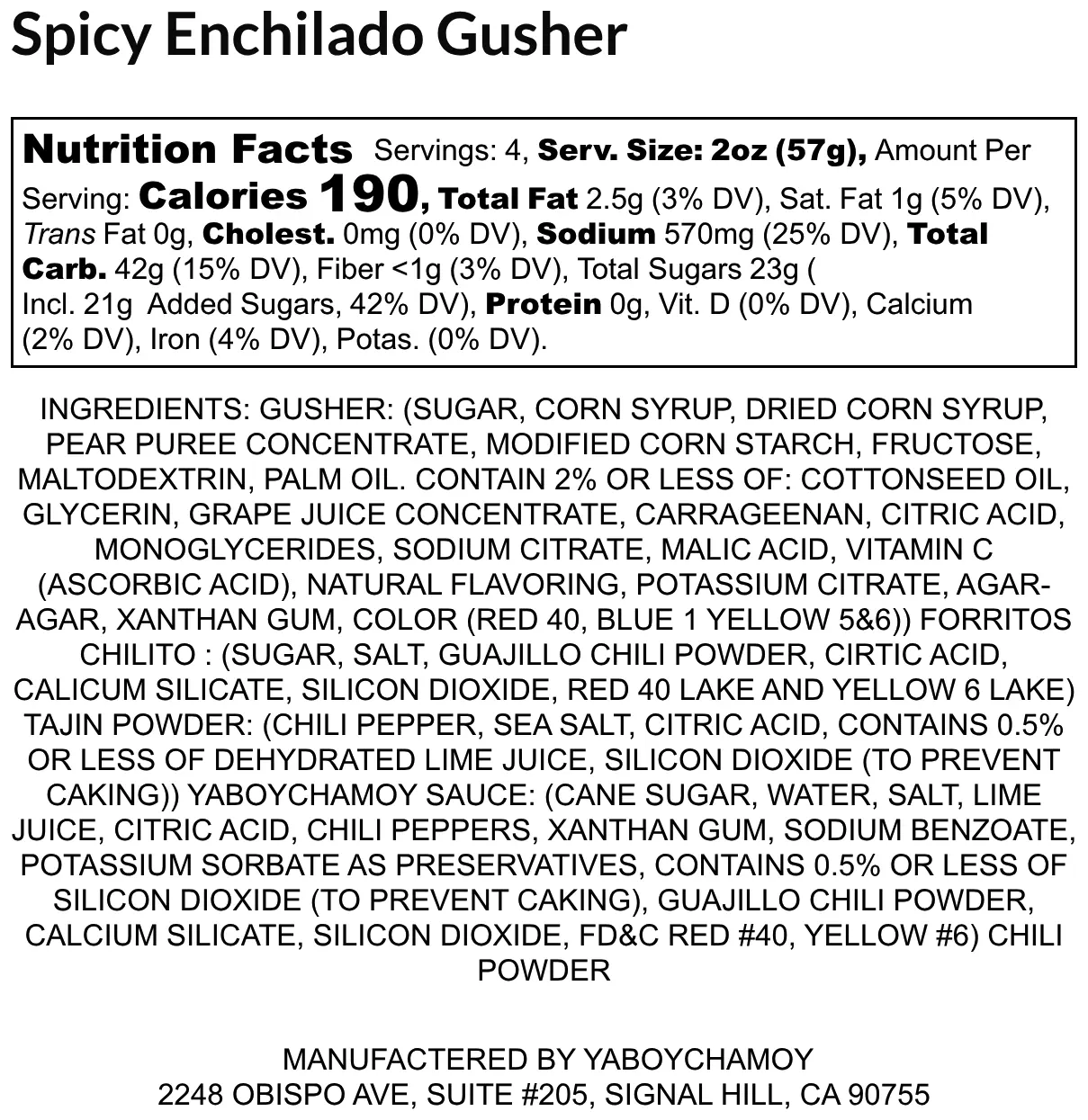 Spicy Enchilado Gusherz - Spicy then Sweet Chewy Gusherz - TikTok Shop