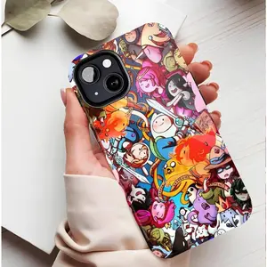 Adorable Adventure Time Cartoon Phone Case for Fans of Cartoon & Adventure, Durable & Stylish Design, Perfect Gift for Holiday or Daily Use, Compatible with iPhone 11/12/13/14/15/16 (Pro Max/Plus)
