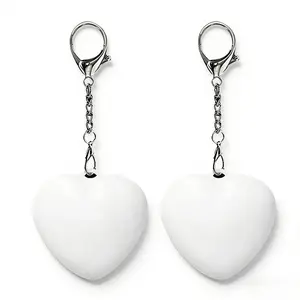 Heart shaped sensing wallet light and USB charging keychain light| Ideal for women's handbags, perfect gifts for office workers, students, best friends, and girlfriends