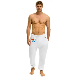 LOGO SWEATPANTS - WHITE
