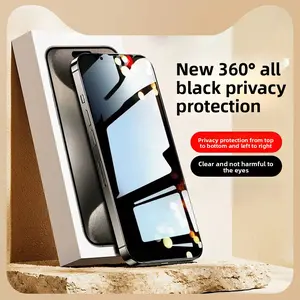 Suitable for iPhone 17 privacy screen protector,  iphone 360-degree 16 Pro full-screen 15 protective film, air high-definition 14 mobile phone film